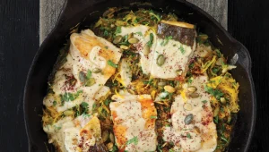 מתכון לסינייה בורי עם דלעת ספגטי,  קינמון וגרעיני דלעת