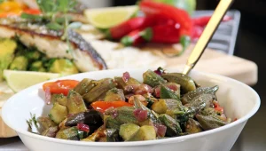 מתכון לבמיה עם עגבניות