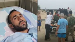 אחד מבני המשפחה שנפגע מברק: "התעוררתי וראיתי את הכיפה שרופה"