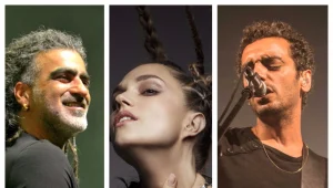 דודו טסה, מרינה מקסימיליאן ומוש בן ארי על במה אחת