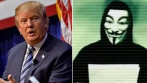 אנונימוס נגד טראמפ: קוראים למלחמת סייבר כוללת נגד המועמד