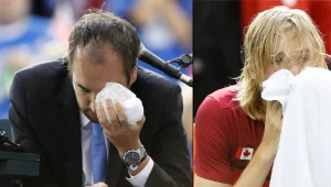 הטניסאי הקנדי יליד ת"א הצליח להפסיד בדרך המדהימה ביותר שאפשר