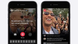 חדש מפייסבוק: סלבריטאים בשידור חי