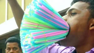 זה חייב להיות שיא גינס העולמי הכי הזוי שראינו