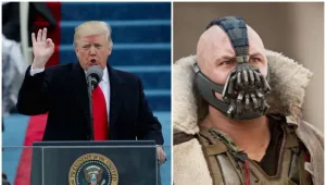 מסתבר שבנאום הבכורה שלו כנשיא, טראמפ נשמע כמו אחד הנבלים מסרטי באטמן