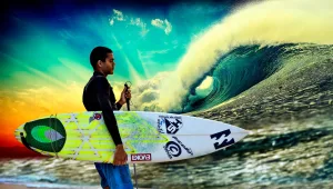 הלוחש לגלים: הגולש העיוור הזה למד לגלוש על ידי האזנה לגלים