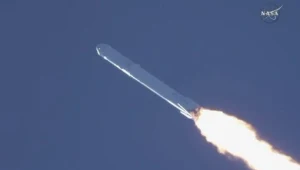 נאס"א: טיל החלל התפוצץ דקות לאחר שיגורו. צפו