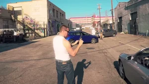 ויראלי: ככה נראה המשחק GTA V במציאות. צפו