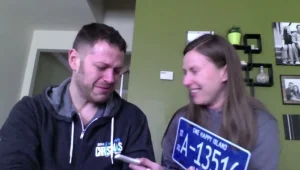 מרגש: חשב שהוא מצלם סרטון לתחרות ואז אשתו גלתה לו את הסוד