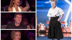 לא להאמין: הנינג'ה בת התשע שהשאירה את השופטים המומים. צפו