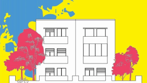 אמנים משתלטים על בניין בתל אביב רגע לפני שייהרס מבפנים