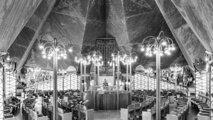 תערוכה חדשה בבית האדריכל בוחנת את בתי הכנסת של שנות ה 60-70