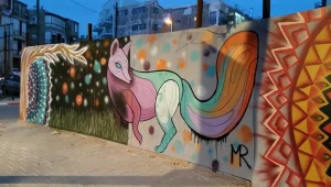 ברוקלין ולונדון - בתל-אביב: ציורי גרפיטי יחיו את נווה שאנן?