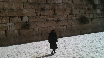 בירושלים מחכים לשלג האמיתי