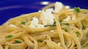 פסטה לימון ועלי רוקט