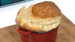 סופלה גבינות ופטריות