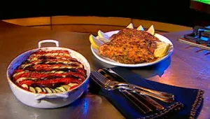 חזה עוף פריך עם ירקות בתנור