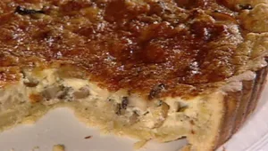 קיש בצל ופטריות