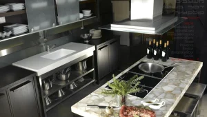 סידור נכון של ארונות המטבח. המדריך