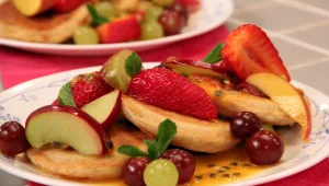 מתכון לפנקייק עם קוואקר וכוסמין