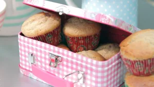 מתכון למאפינס בננות ושוקולד