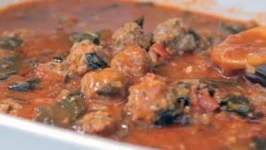 מתכון לכדורי בשר ברוטב עגבניות