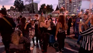 מחאת הנכים: צומת עזריאלי נחסם זמנית; עומסים נרשמו באזור