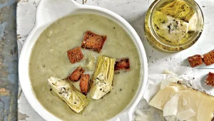 מתכון למרק משני סוגי ארטישוק