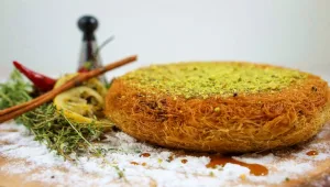 קדאיף שקדי עגל וערמונים מסוכרים