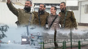 החורף בשיאו: שלג בהרי הצפון והמרכז, פתיתים ראשונים בי-ם