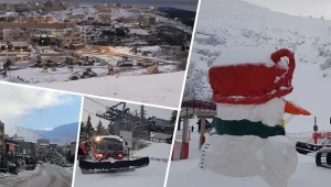 גל הקור בשיאו: שלג בצפון רמת הגולן; 0 מעלות בירושלים, 5 בת"א