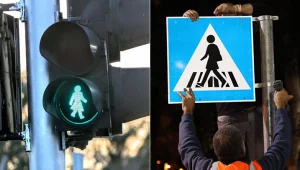 תמרורות ורמזורות: דמויות שלטי הרחוב ברחבי הארץ שונו לנשים