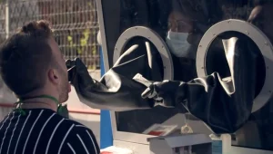 אלף דגימות ביום: העמדה שתאפשר אבחון של הנגיף ללא מגע אדם