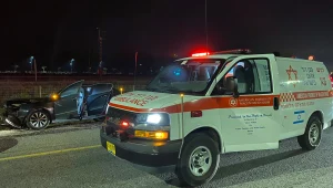 רוכב טרקטורון נהרג בתאונה עם שני כלי רכב סמוך לאשקלון