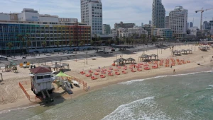 שני מטרים בין רוחצים - ובלי מלתחות: כך ייפתחו מחר החופים