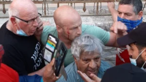 מאהל המחאה מחוץ למעון רה"מ שוב פונה; מפגינים נפצעו