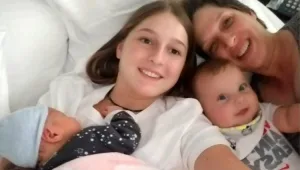שני תינוקות בהפרש של 5 חודשים: הנס הכפול של מיקה קרני