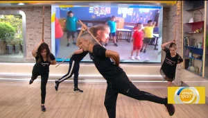 פינת הרוטינה: אברי גלעד באימון הבוקר הקבוצתי בזום