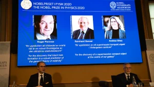 זוכי פרס נובל לפיזיקה: שלושה חוקרי גלקסיה ומבנה חורים שחורים