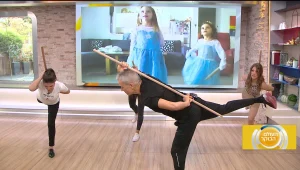 כושרונה: אברי גלעד באימון הרוטינה היומי