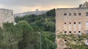הסתיו בעיצומו: גשם החל לרדת בירושלים • צפו