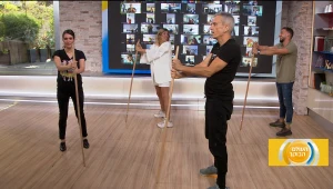 כושרונה: אברי גלעד באימון הרוטינה היומי