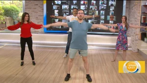 כושרונה: דוד דביר מעביר את אימון הרוטינה