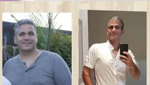 השיל ממשקלו 43 ק"ג אחרי ניתוח "מיני מעקף" והשתתף במרתון תל אביב