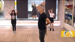 כושרונה - אברי גלעד באימון הרוטינה היומי