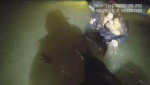 הנהגת נרדמה על ההגה, צללה לתוך המים - וחולצה ע"י שוטרים