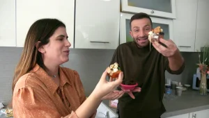 שי שטרן והדר לוי בודקים כמה קלוריות יש בסופגנייה?