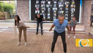 כושר בכיף: אברי גלעד באימון הבוקר היומי