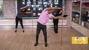 כושר בכיף: אברי גלעד באימון הבוקר היומי