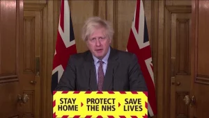 יותר ממאה אלף מתים בבריטניה, רה"מ ג'ונסון נשא נאום התנצלות